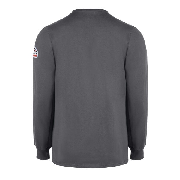Bulwark Men's FR Lightweight Henley in Charcoal